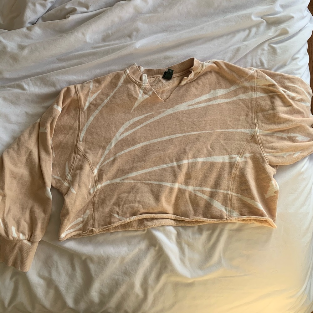 Target Wild Fable tie dye cropped crewneck